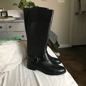 Ralph Lauren black boots